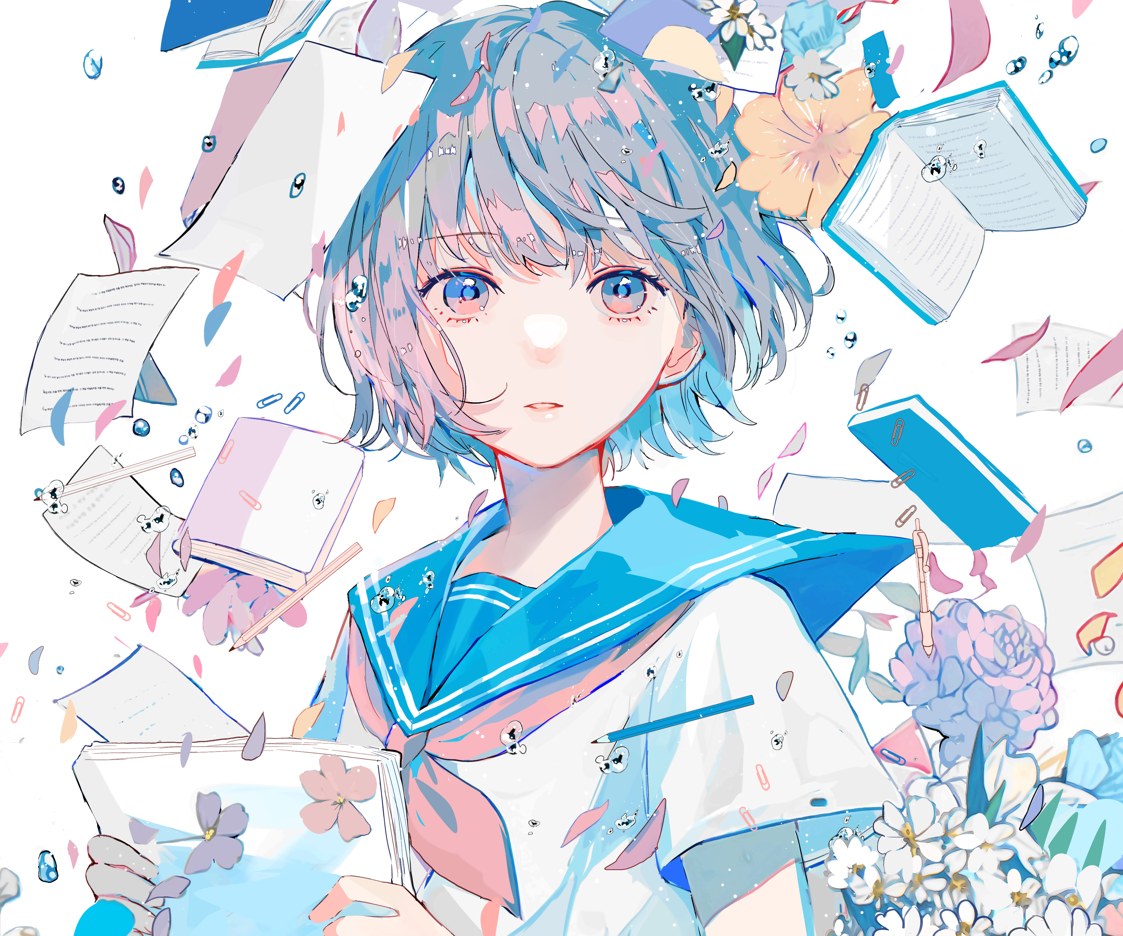 Anime Girl HD Wallpaper by jirujiaru826